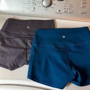 Lululemon High Rise Align 2 inch Shorts size 6 lot